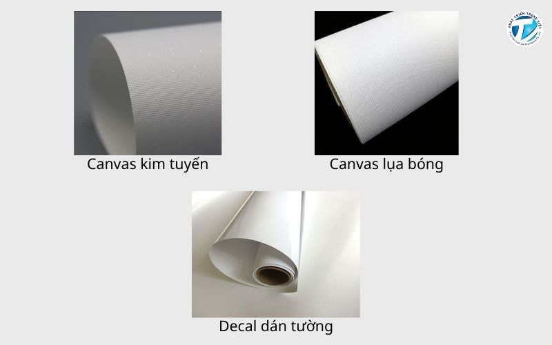 Chất liệu tối ưu cho máy in tranh dán tường 3D